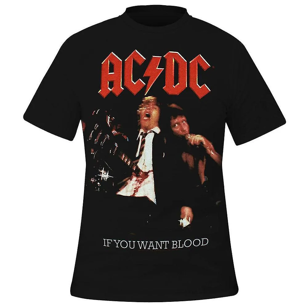 Ac/dc If You Want Blood camiseta