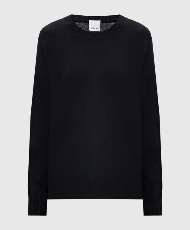 Allude Black cashmere sweater