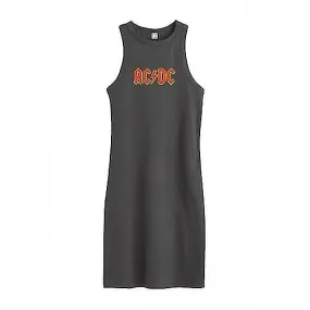 Amplificado Mujer / Damas AC / DC Slim Sleeveless Dress