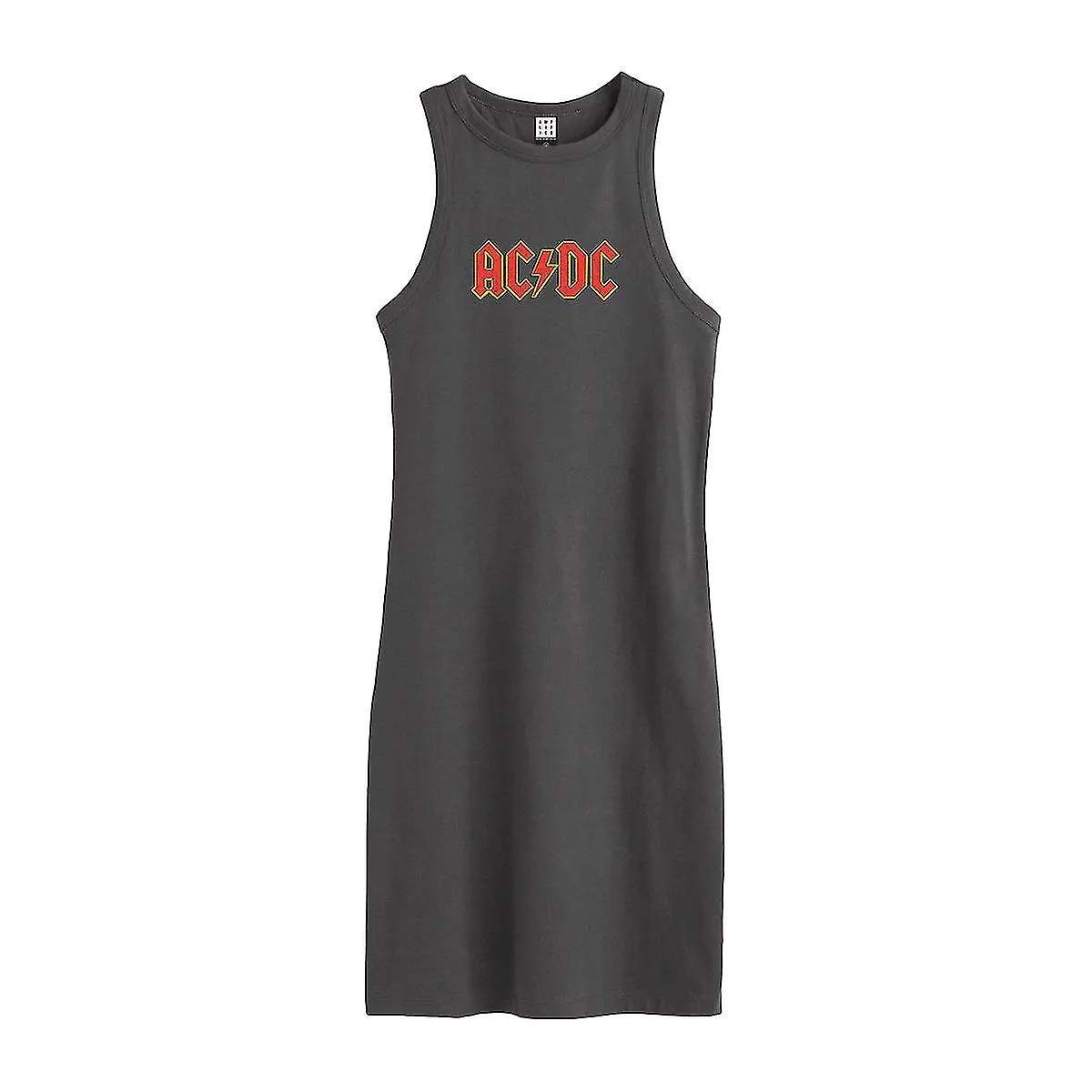 Amplificado Mujer / Damas AC / DC Slim Sleeveless Dress