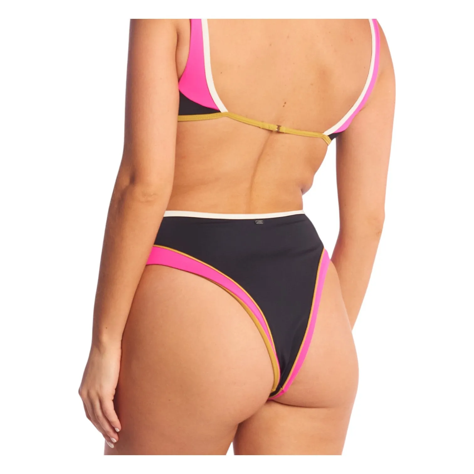 Bottom Rip Curl Hi Waist Heat Negro