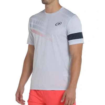 Camiseta Bullpadel Cambre Gris Azulado Vigore