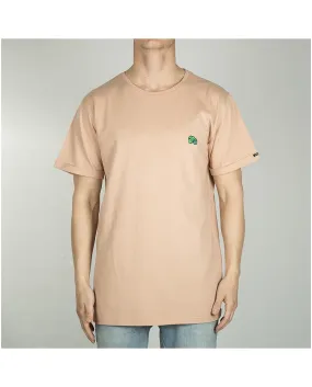 Camiseta Hombre RIP CURL manga corta Search Badge Tee MAHOGANY ROSE  Ref. CTECE5 rosa