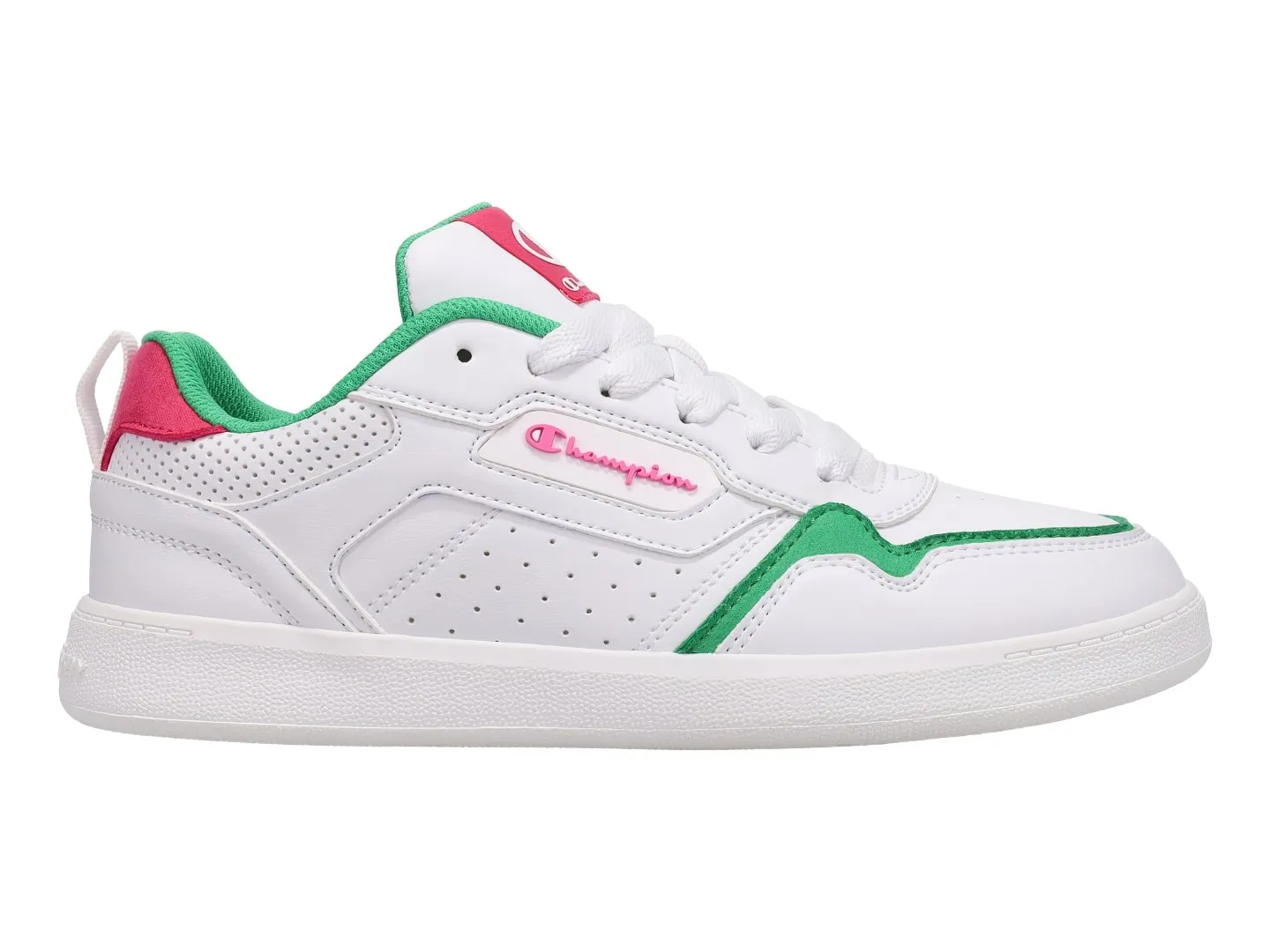 Champion Ca S10579 W Wht/pnk/green Lore  23-28