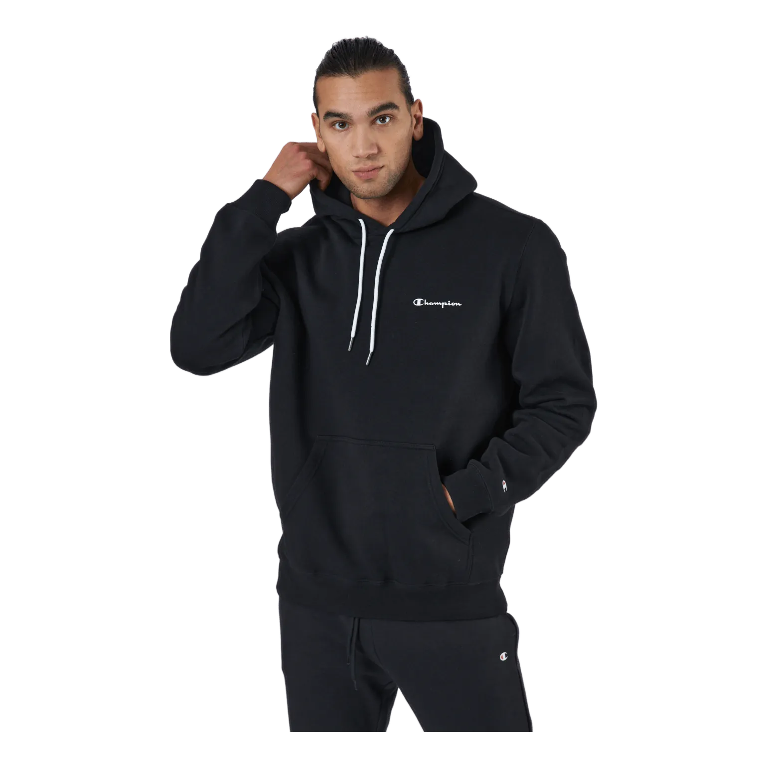 Champion Hooded Sweatshirt Black Beauty