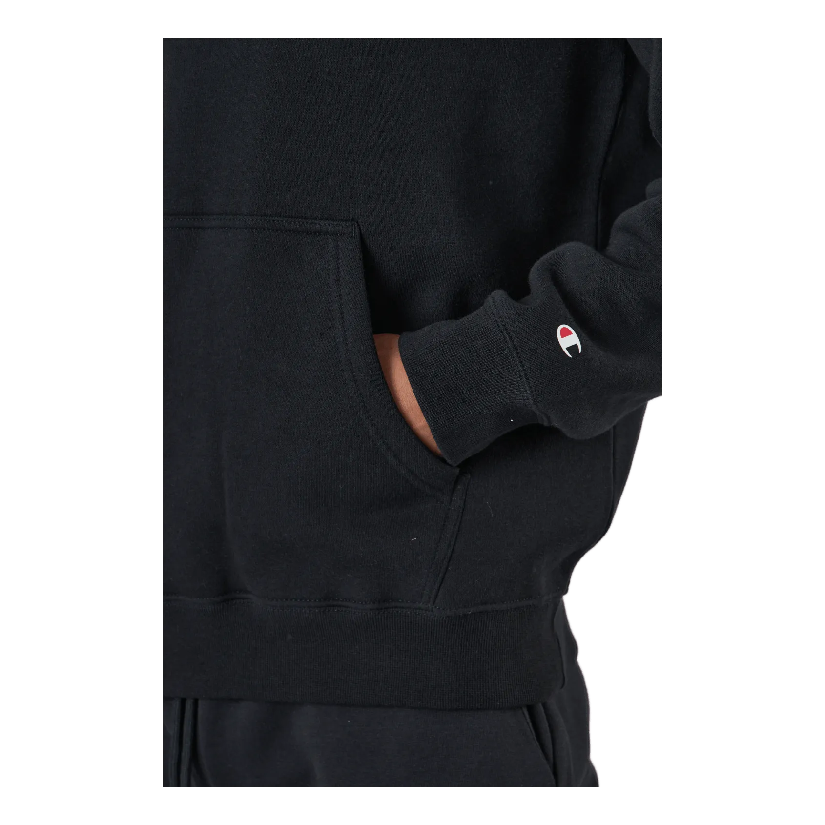 Champion Hooded Sweatshirt Black Beauty