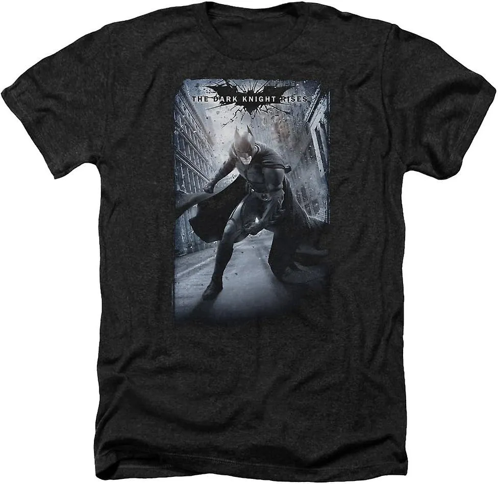 DC Comics Men's Batman The Dark Knight Rises Teaser Poster T-ShirtSD'1543DE'1544