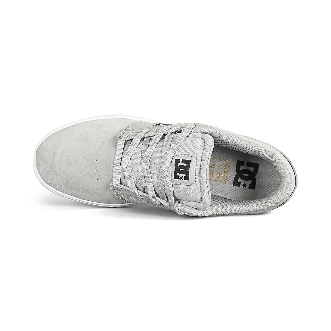 DC Crisis 2 Low Top Skate Shoes - Gris / Negro