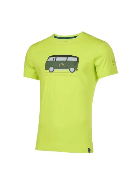 LA SPORTIVA Camiseta Van Hombre Lime Punch