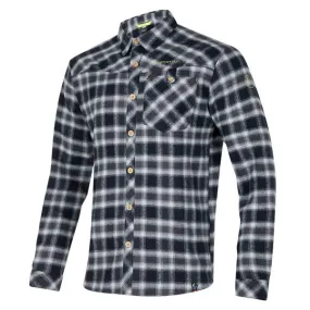 la sportiva Rambler Flannel Shirt M Black/lime Punch