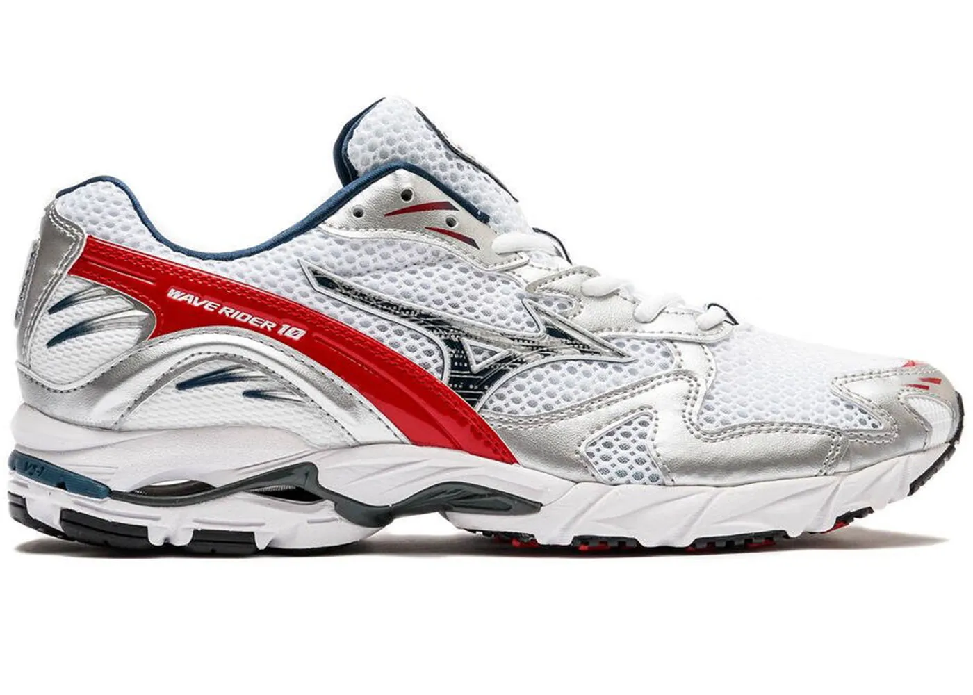 Mizuno Wave Rider 10 OG Pack High Risk Red Insignia Blue