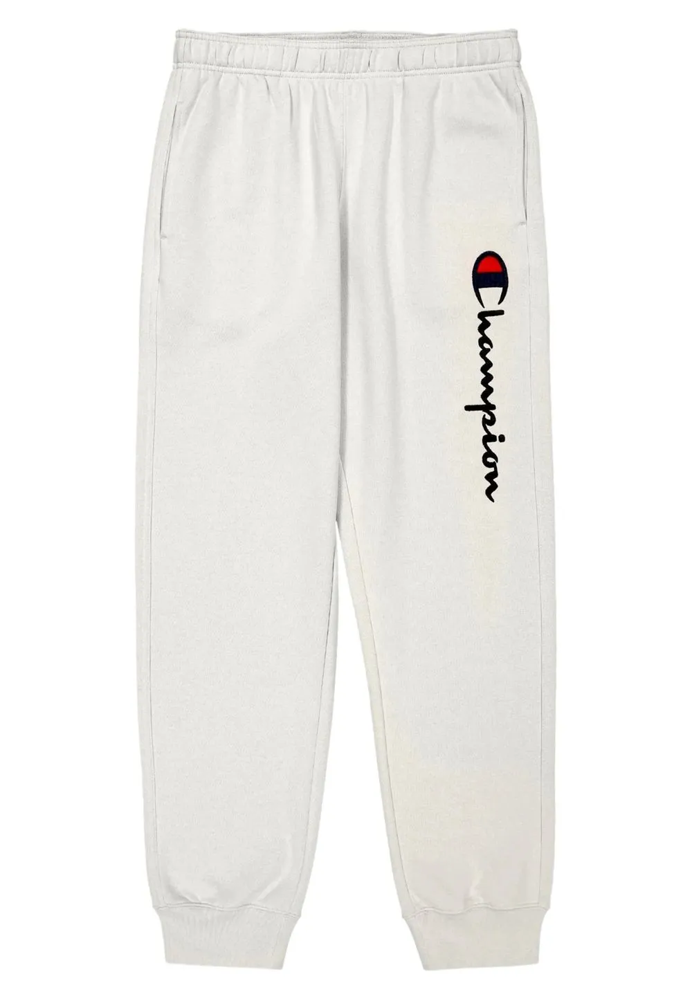 Pantalon champion beige big embroidered logo pant