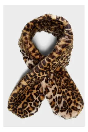 PCFUR SCARF DC LEOPARDO