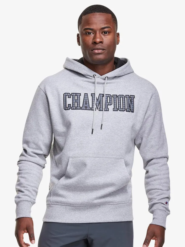 Polera para Hombre CHAMPION GF89H586620 POWERBLEND APPLIQUE HOODIE 1IC