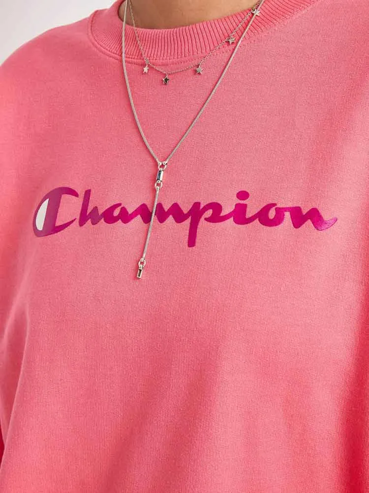 Polera para Mujer CHAMPION GF535Y08113 POWERBLEND RELAXED CREW RTF