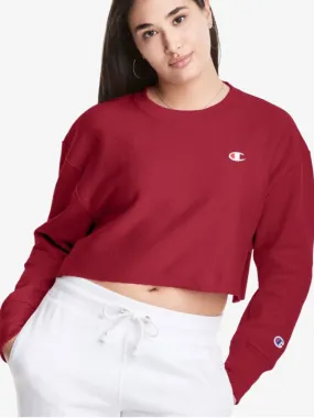 Polera para Mujer CHAMPION WL827549302 CROPPED REVERSE WEAVE CREW ZVO