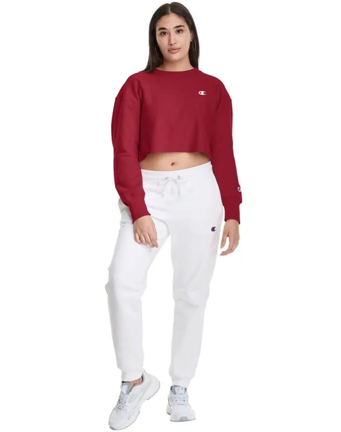 Polera para Mujer CHAMPION WL827549302 CROPPED REVERSE WEAVE CREW ZVO