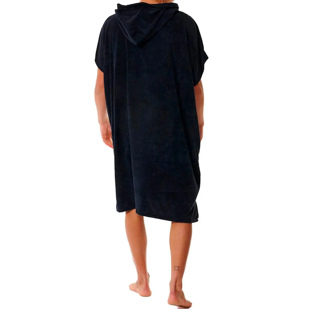 Poncho Rip Curl Hood Brand Negro