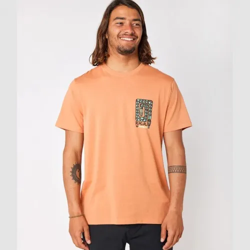 Rip Curl Desti Animals Tee Clay