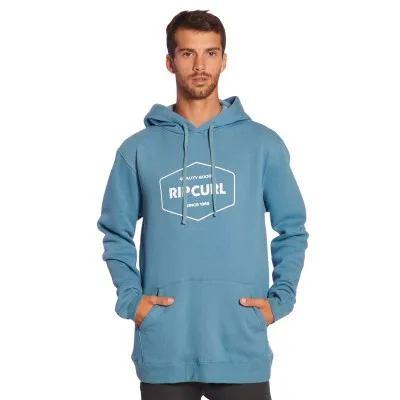 RIP CURL FE HOOD LOGO STAPLER CELESTE