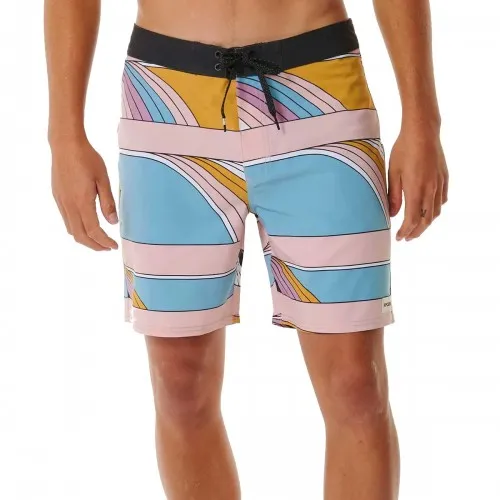 Rip Curl Mirage Surf Revival Lines Mustard