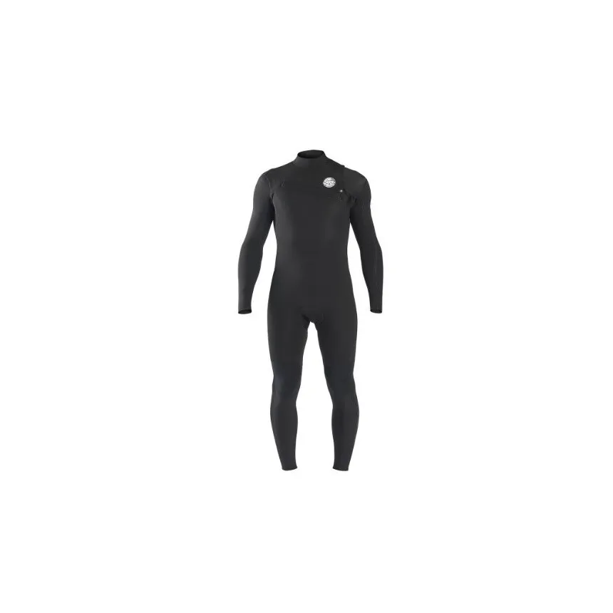 RIP CURL  NEOPRENO AGGRO 43GB C/ZIP STMR  BLACK