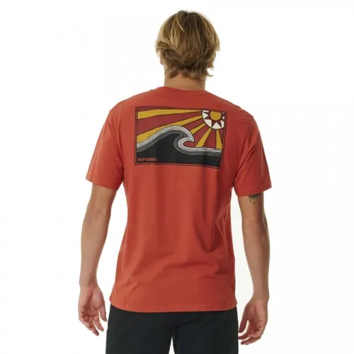 Rip Curl SWC Blazing Tubes Tee Spiced Rum