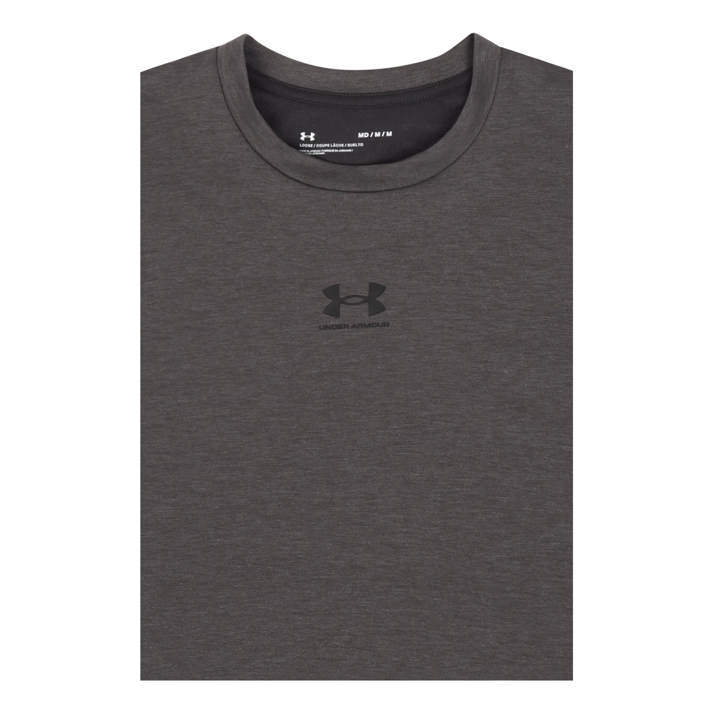 Under Armour Rival Terry Crew Jet Gray