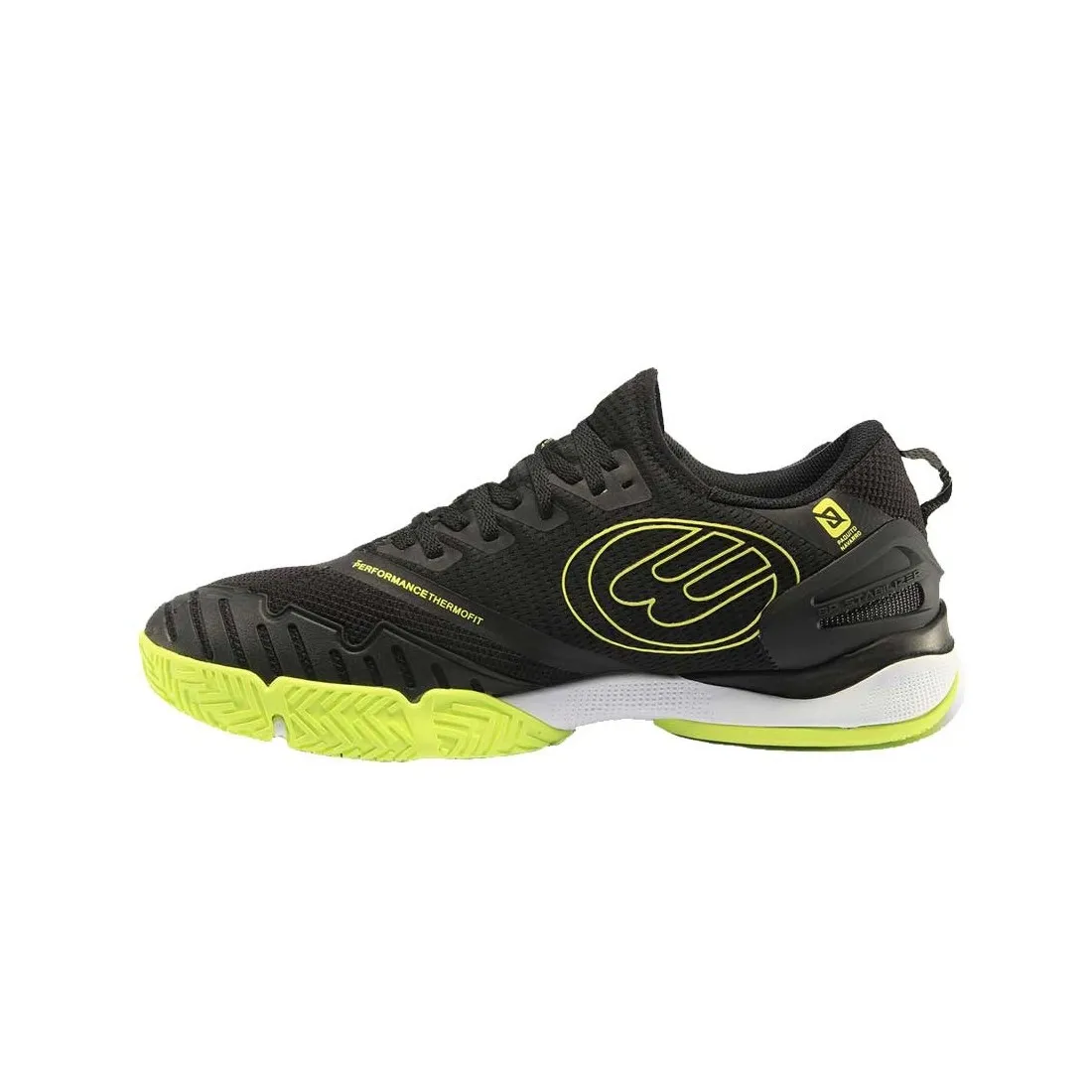 Zapatillas Bullpadel Hack Hybrid Fly Negro 22v