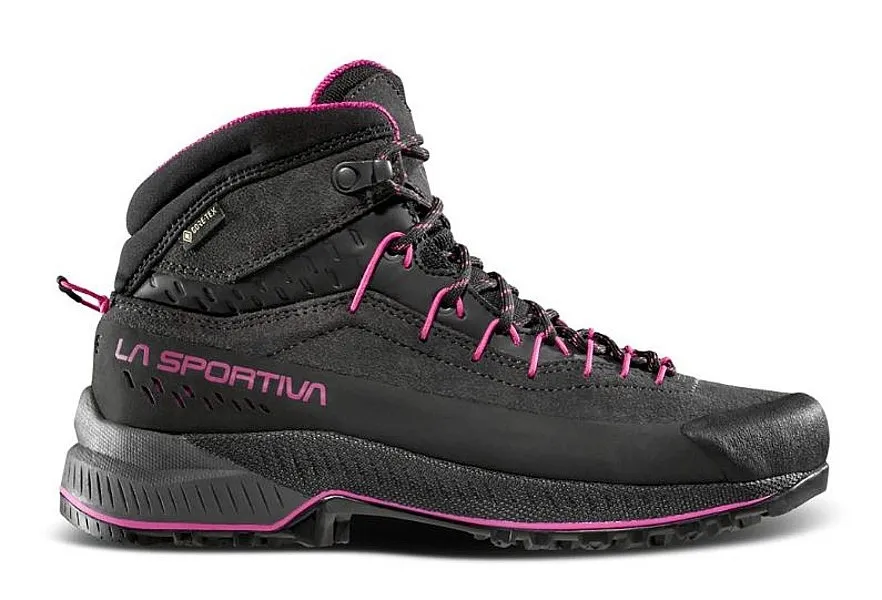 zapatos La Sportiva TX4 Evo Mid GTX - Carbon/Springtime - women´s