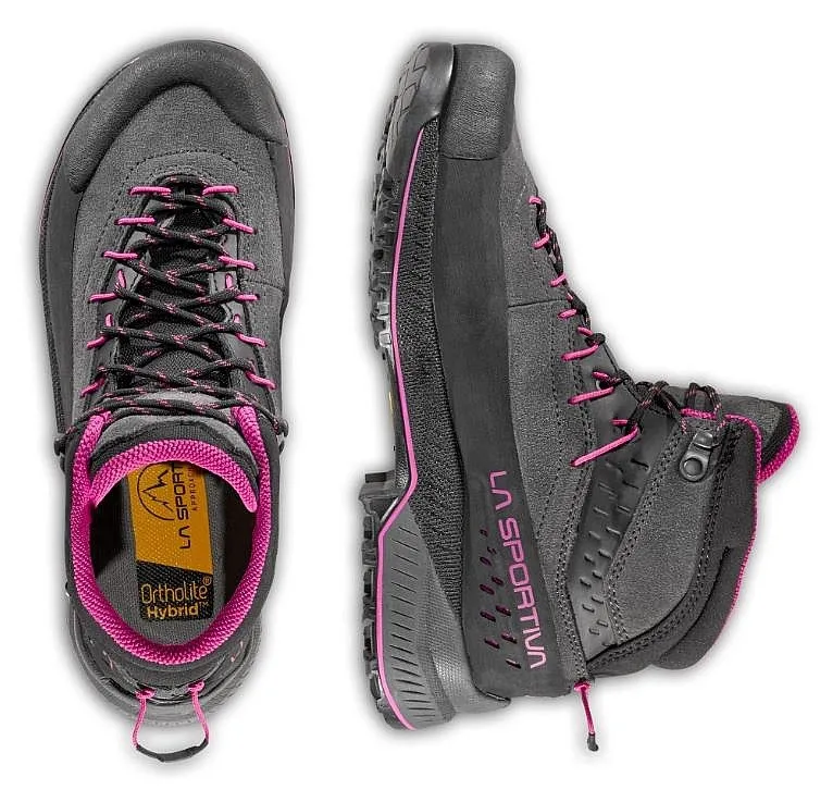 zapatos La Sportiva TX4 Evo Mid GTX - Carbon/Springtime - women´s