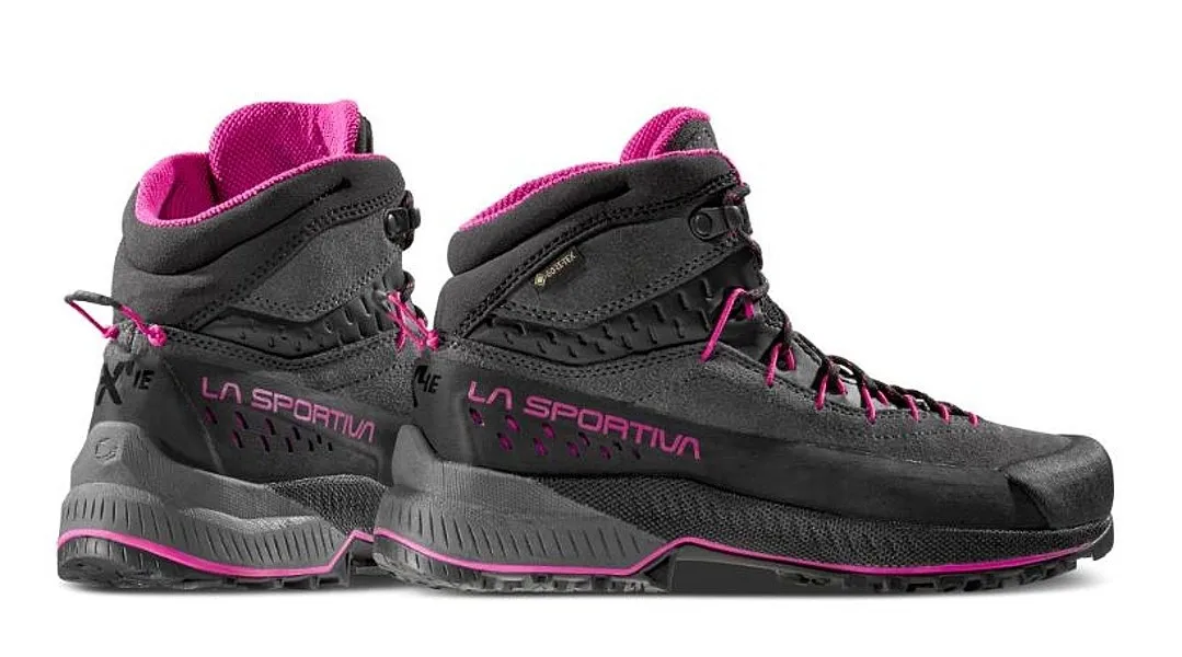 zapatos La Sportiva TX4 Evo Mid GTX - Carbon/Springtime - women´s