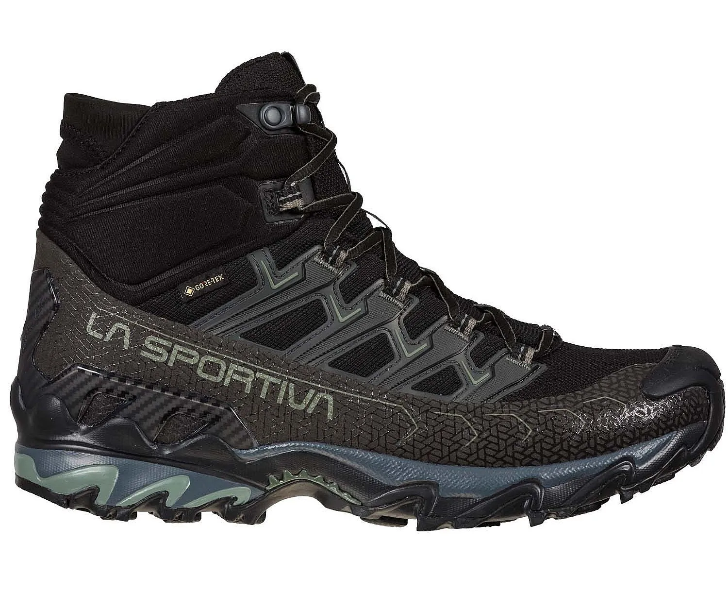 zapatos La Sportiva Ultra Raptor II Mid Wide GTX - Black/Clay - men´s